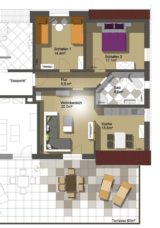 Ferienwohnung Seeperle Wettelrode 外观 照片